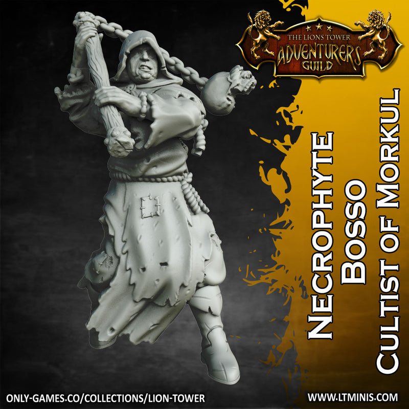 Necrophytes - Cultists Of Morkul - Set of 3 (32mm scale) - Only-Games