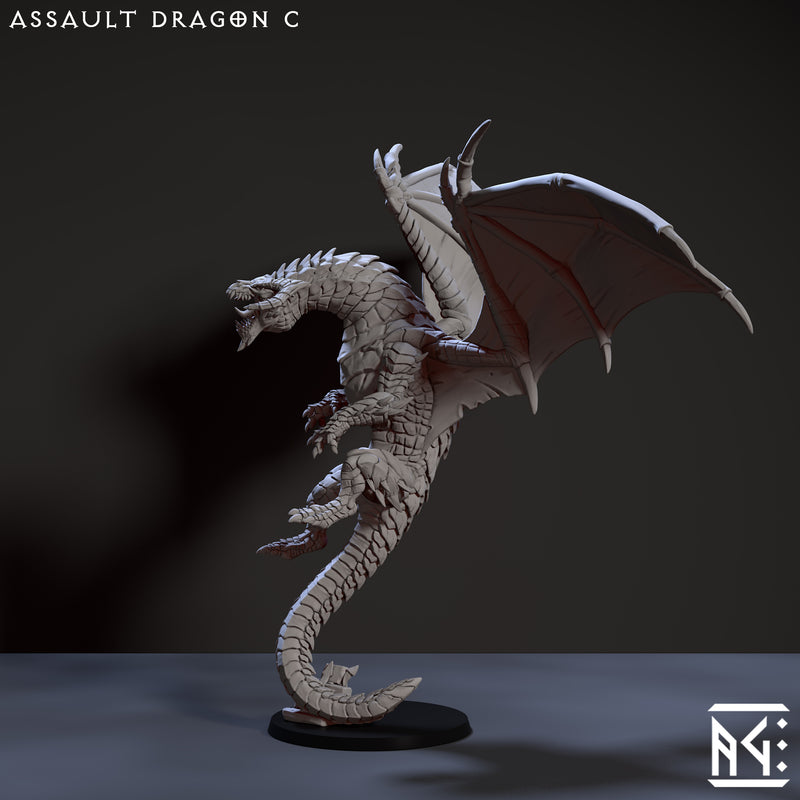 Scourge Miniatures Assault Dragons (Draconian Scourge) - ArtisanGuild - Miniatures by Only ...