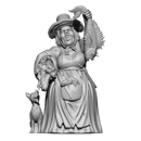 AX007 - Fish Monger Lady - Only-Games