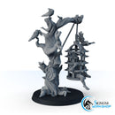 Corpse in a Cage on the Tree - Only-Games