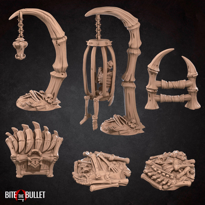 Skeleton Scenery Set - Only-Games