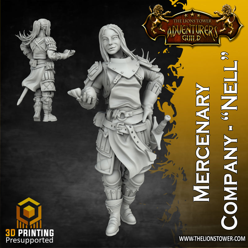 Mercenary Company bundle - 7 x 32mm scale miniatures - Only-Games