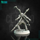 (0155) Male sci-fi mutant undead with a spider legs - Only-Games