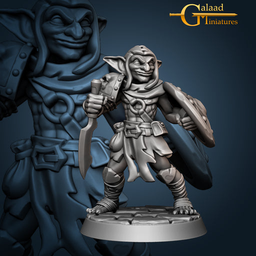 Goblin with dagger and shield - Only-Games