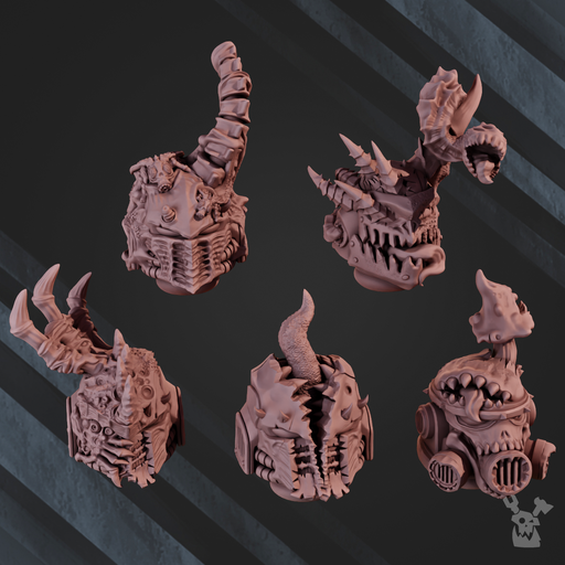 Pandemonium Helmets Set x5 - Only-Games