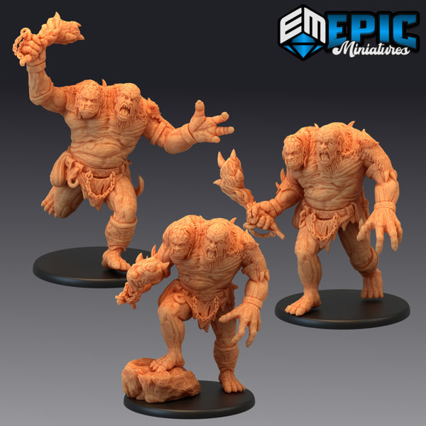 Ettin Ancestor Set / Ancient Two Headed Ogre / Cave Encounter - Only-Games