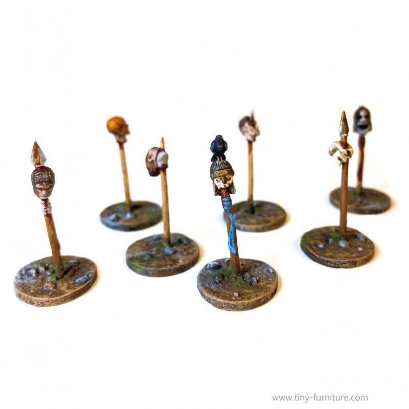 Heads on pikes (Harvest of War) - Only-Games