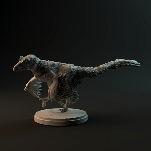 Deinonychus turning 1-35 scale dinosaur - Only-Games