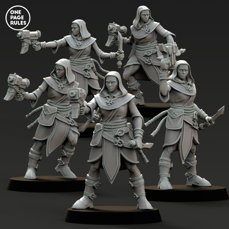 Sisters Pistol Novices (5 Models) - Only-Games
