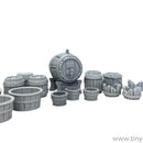 Wooden barrels - Only-Games