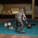 Bandit Axe Dagger 01 - TytanTroll Miniatures - DnD - Fantasy - Only-Games