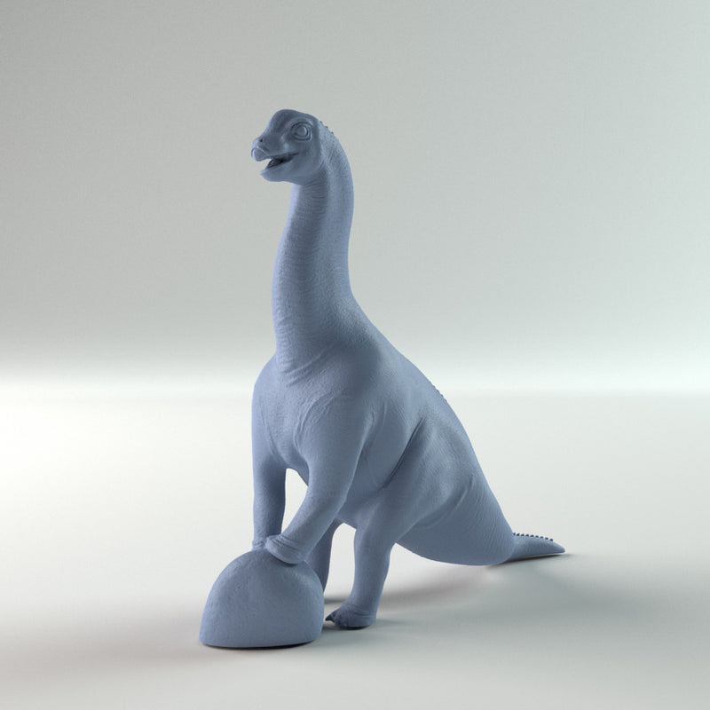 Isisaurus Model Isisaurus baby rear up 1-6 scale dinosaur - Dino and Dog - Miniatures ...