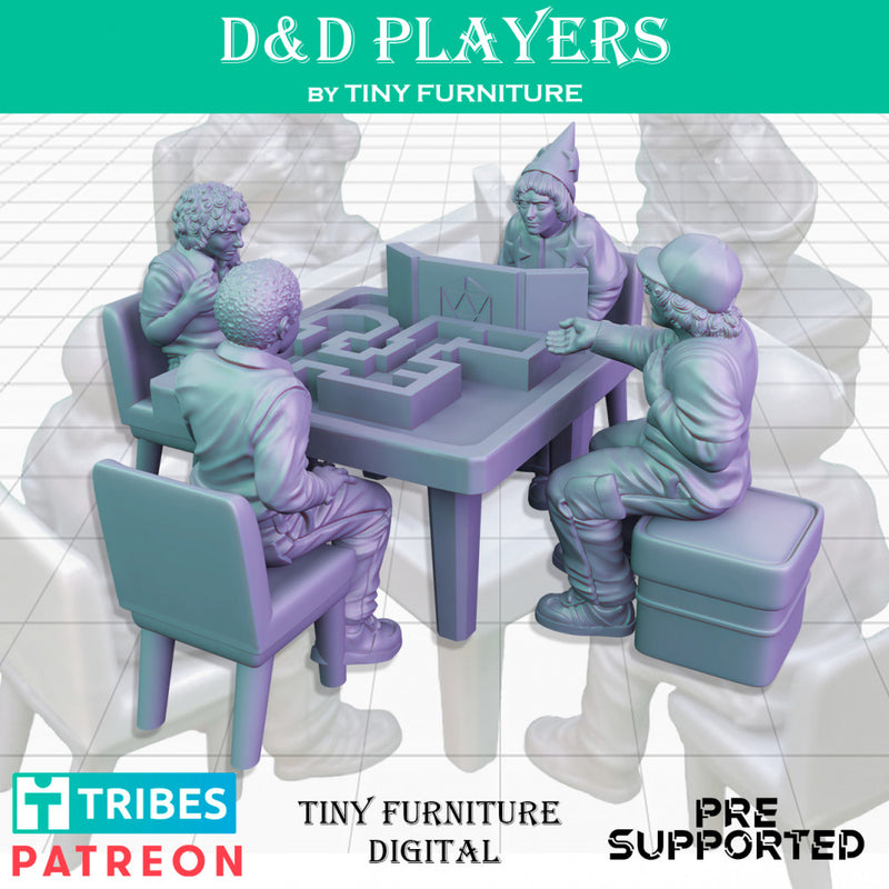 D&D Players (SITTING FOLKS) - Only-Games