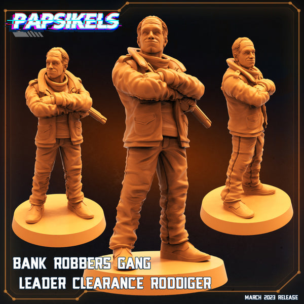 BANK ROBBERS GANG LEADER CLEARANCE RODDIGER - Only-Games