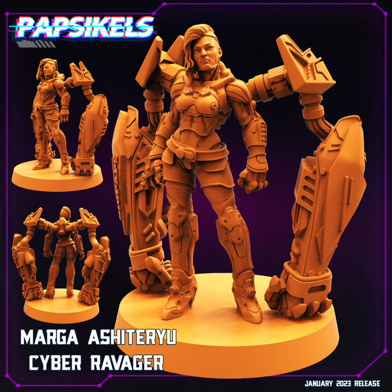 MARGA ASHITERYU CYBER RAVAGER - Only-Games