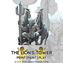 Infernal Legion - Spined devils (Set of 5 x 32mm scale presupported miniatures) - Only-Games