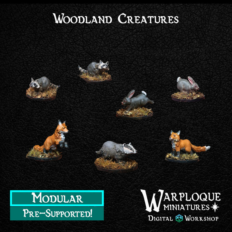 Woodland Creatures Kit - Only-Games