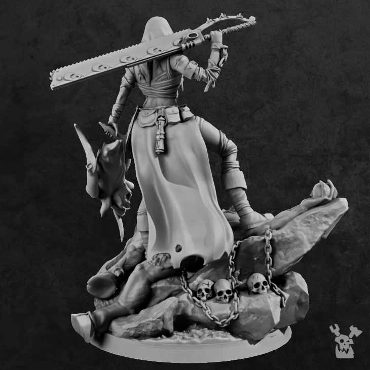 Sister Executioner 34mm (true scale) - Only-Games