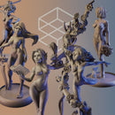 Nude Fantasy Elves II - 32mm - Only-Games