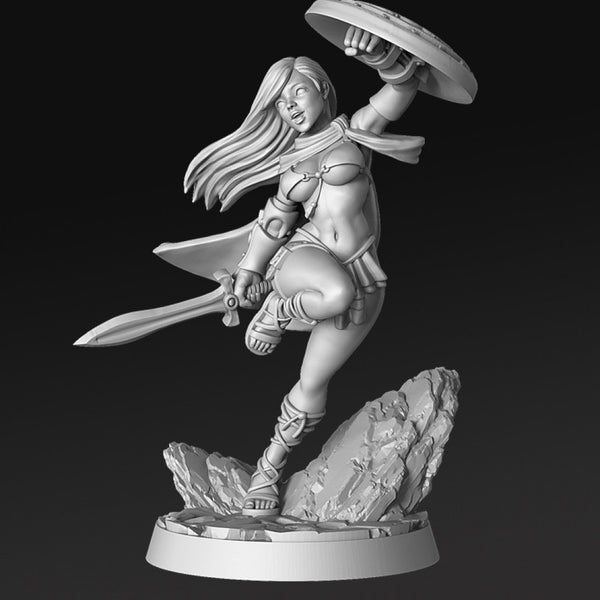 Crescendia - Greek Warrior - 32mm - DnD - - Only-Games