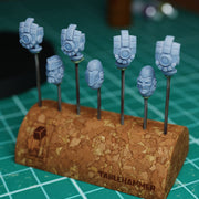 ROBOT DRONE AUTOMATA INFANTRY HEADS – BITS PACK - Only-Games