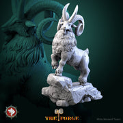 Dwarven Goats set 6 miniatures 32mm pre-supported - Only-Games