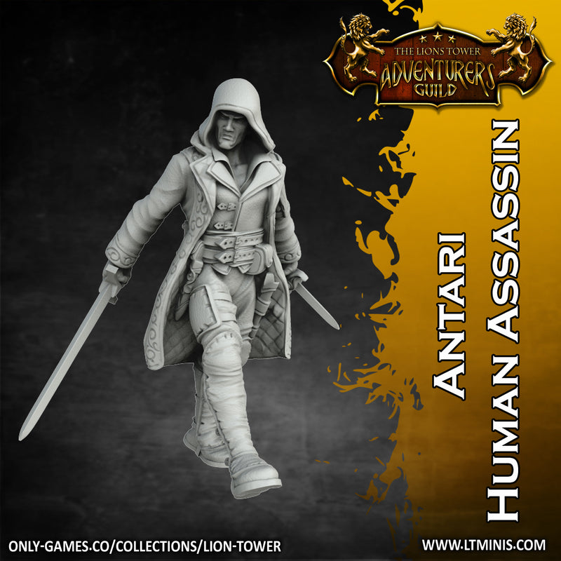 Antari - Human Assassin (32mm scale) - Only-Games