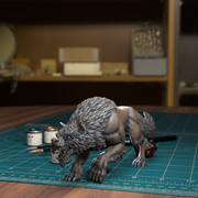 Wolf Prowling - TytanTroll Miniatures - DnD - Fantasy - Only-Games