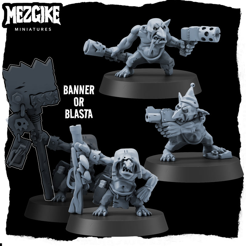 Runt mob 'A' (10 physical miniatures) - Only-Games