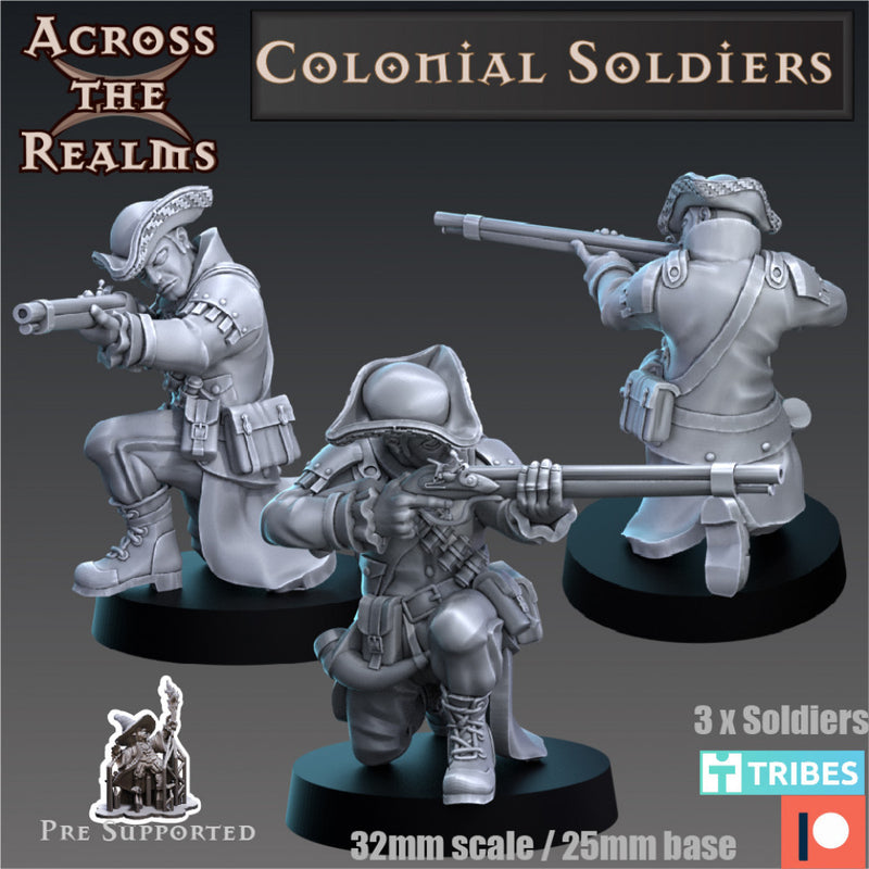 Colonial Soldiers - Only-Games