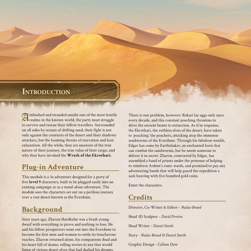 Everdune - 5e Adventure Booklet - Only-Games