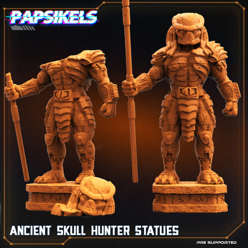 ANCIENT SKULL HUNTER STATUES - Only-Games