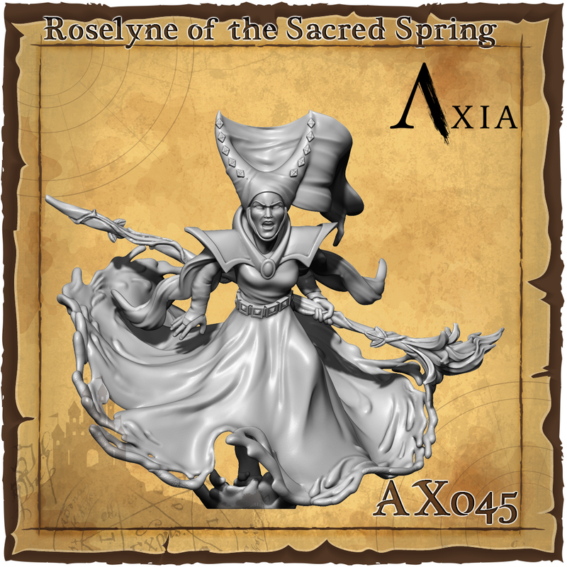 AX045 - Roselyne of the sacred spring - Only-Games