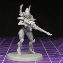 Space Elf Female Soldier Pose 1 - Only-Games