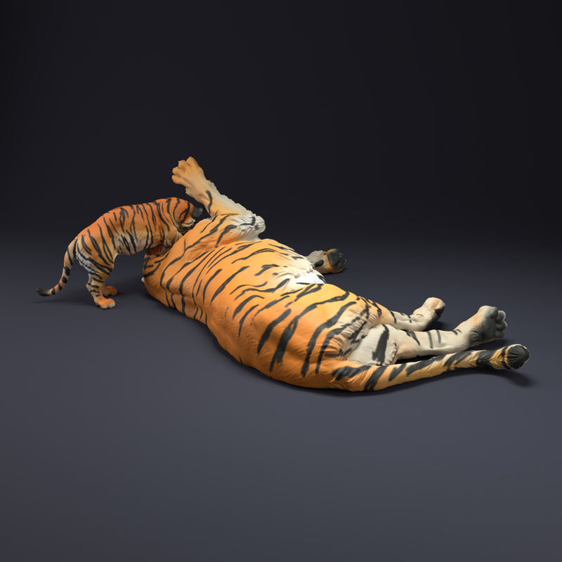 Bengal Tiger and Cub - Only-Games