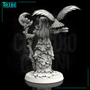 (0028) Female human elf half orc tiefling sorceress with rapacious - Only-Games