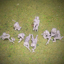 US paratroopers Supports HMG & Mortar x10 - 28mm - Only-Games