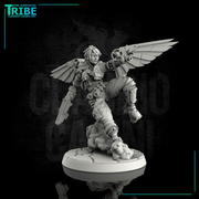 (0016) Female Sci-fi cyberpunk angel - Only-Games