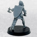 Knight Full Armour Two-handed Axe on Foot (XIV century) - Only-Games