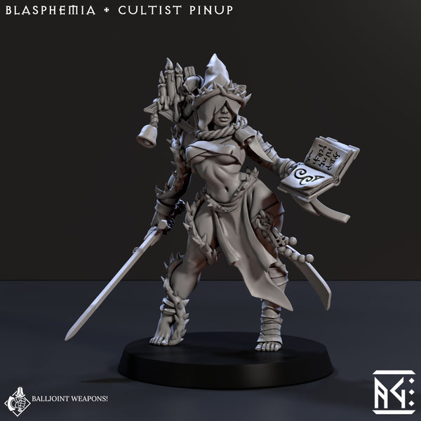 Blasphemia Daughter of Decay - Cultist Pinup (Rodburg Cultists of Melmora) - Only-Games