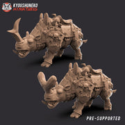 Black Orc War Boss Mounted - Only-Games
