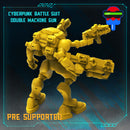 CYBERPUNK BATTLE SUIT DOUBLE MACHINE GUN - Only-Games