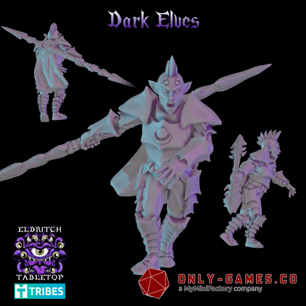 Dark Elf Soldier - Only-Games
