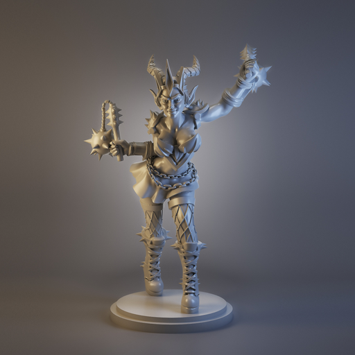 Ziijj-Chaos Pact Cheerleader: Fantasy Football // Blood Bowl - Only-Games