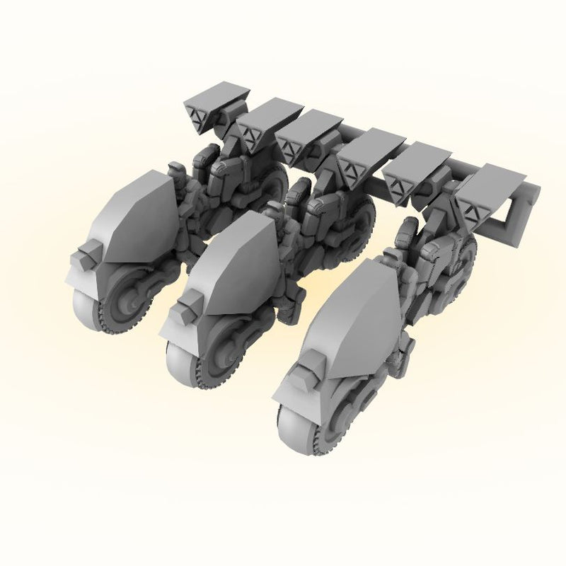 MG144-PH05A HU-948 Heavy Rocket Cycle (Strider) - Only-Games