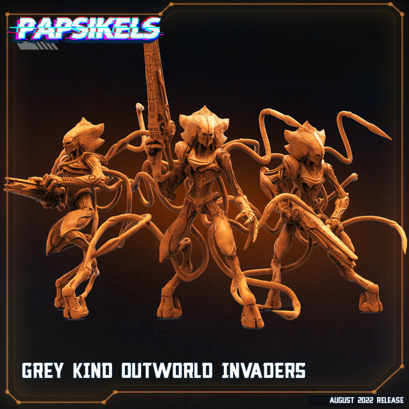 GREY KIND OUTWORLD INVADERS - Only-Games