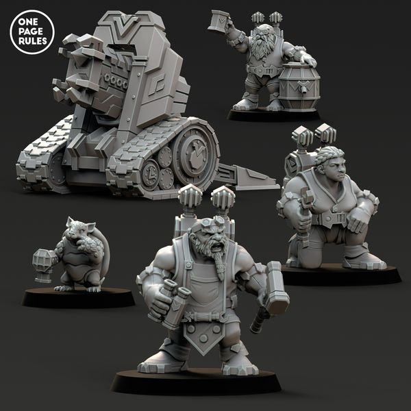 Guild Fusion Artillery (1+4 Models) - Only-Games