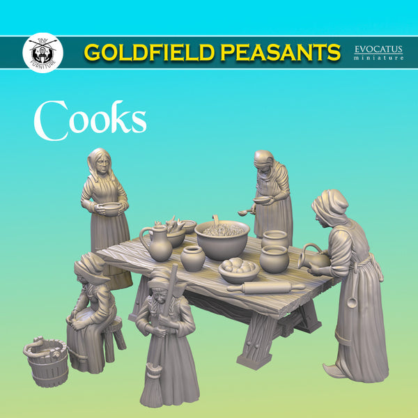 Cooks (Goldfield Peasants) - Only-Games