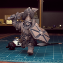 Dwarf Guard 04 - TytanTroll Miniatures - DnD - Fantasy - 32mm - Only-Games