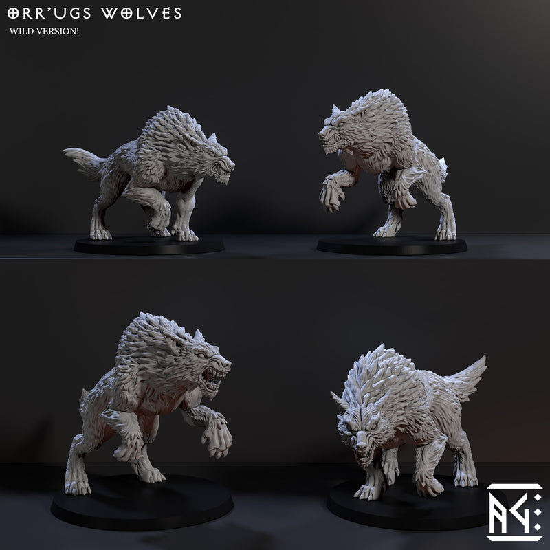 Orr'ug Wolf Riders (Nomad Orr'ugs) - Only-Games